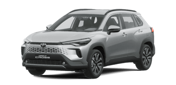 Toyota Corolla Cross Plateado metalico