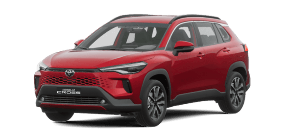 Toyota Corolla Cross Rojo mica 