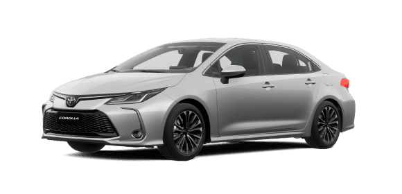 Toyota Corolla Seg Plateado Metalico